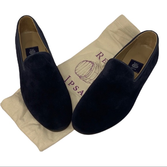 Res Ipsa Navy Suede Loafers 👞 NIB - Picture 3 of 10